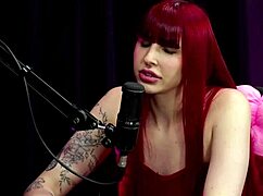 She records ménage with couple masturbating sucking pussy loses virginity on sheer red