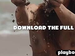 Bold Beach Milf Strips Bikini Off Small Natural Tits Posing Seductively Outdoors