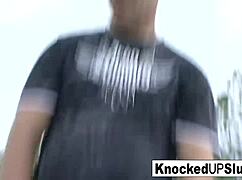 i cant resist this pregnant sluts outdoor cock worship