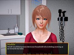 Blonde plays my new family game
