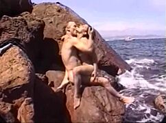 max hardcore rams cock into hairy latina slut's ass outdoors 😈