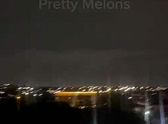 two horny ebony lesbian teens finger huge clits and squirt wildly on balcony full vid