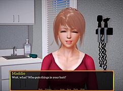 Blonde plays my new family game