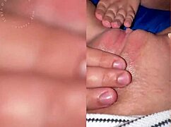 hot stepsister deepthroats me then begs for creampie inside her pussy