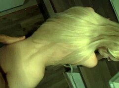 horny stepdaddy bends over his college teen in kitchen pounding tight pussy doggystyle