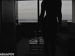 petite french liza del sierra gets her shaved holes stretched by monster black cock