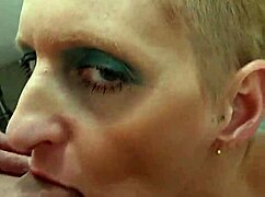 German milf prostitute sandra rims and blows cock