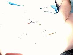 omg i'm this horny mature cougar spreadin my shaved wet cunt in panties for you