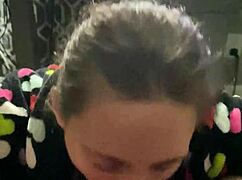 Pov On Her Knees Deepthroating Monster Cock Desk Game Ends In Wet Mouthful Cum