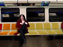 Amateur Wife Handjobs Stranger Train Husband Films Cuckold Action