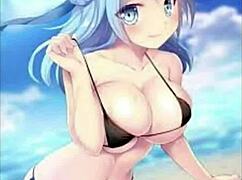 hentai girls fill three hours with nonstop moaning in videos 1 and 2