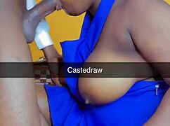 Chubby Teen STUFFS MOUTH with FAT BLACK COCK