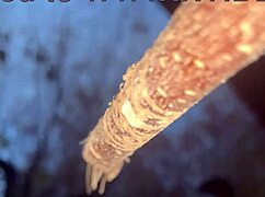 A couple encounters a witch deep in the forest for an intimate outdoor connection amid nature.