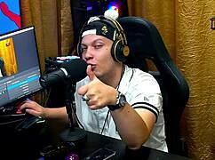 so this brazilian brunette luuh barbosa from podcast pépum no barraco rates ruan's cock strips see-through outdoors and talks dirty on camera