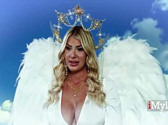 Lolly Dames loves riding big juicy cock just like her massive boobies bounce in cowgirl action.