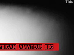 ebony couple goes wild fucking massive bbc with rough orgasms squirting and homemade heat