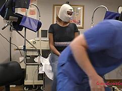 Patient Taylor Ortega fails doctor's exam and gets fingered backstage