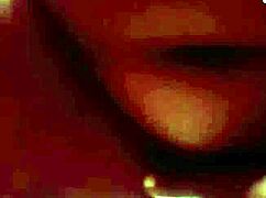 girl fingers pussy hard on video call creampie finish