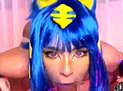 PMV Monton de putas getting anal creampied to bad intentions music