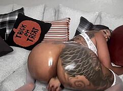 hey watch this ebony filipina ass bounce on big black toy in episode 4