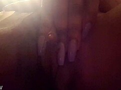pretty ebony pussy closeup fingering big clit solo masturbation 😍
