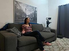 GRACIE MAYY CASTING SLAMMED HARD IN BRUNETTE HARDCORE INTERVIEW