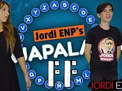 myss alessandra plays my sexy game parody hard. if lucky, big cock prize awaits her