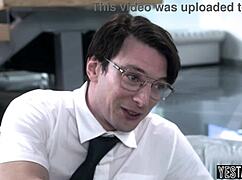 two huge cock teens tag team busty milf preacher threesome 😈🍆💦