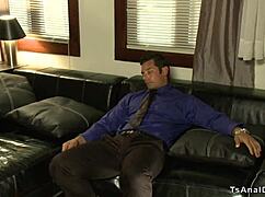 shemale nurse dominates black doctor in hardcore anal pounding