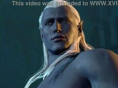laezel from baldurs gate 3 gets fully nude and wild in that hot sex scene no mods needed 😏🔥 whoa