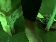 Slim Waisted Slut Hints at Puffy Pussy Flash on Crowded Beach