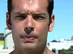 shemale nurse dominates black doctor in hardcore anal pounding