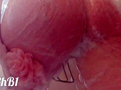 would you soap up my juicy redhead milf curves even more