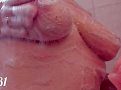 would you soap up my juicy redhead milf curves even more