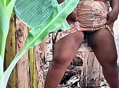 check out this big pussy milf pissing outdoors like a naughty evangelist