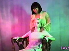 JENNA FOXX LESBIANS GRIND WET PUSSIES On Sex Chair