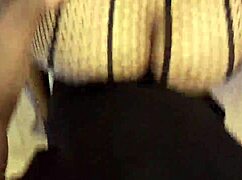 stepmom's huge ass tempts stepson into rough fuck and cum swallow