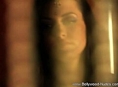 beautiful indian babe seduces with erotic dance stripping clothes teasing nude