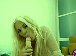 check out this blonde's huge tits bouncing as she shakes ass and fucks toys in solo compilation