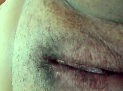 pov teasing her big greedy hairy pussy till wet