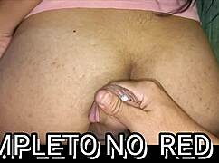 comecei sozinho but then hot morena with small waist sits on my bbc riding hard...