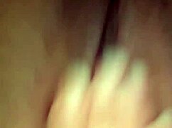 Amateur latina teen loves creampie in tight pussy