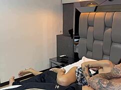 Friends Fuck My Girlfriend Hard in First Double Vaginal with Cumshots