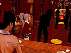 harem hotel 370 game play with hot scenes