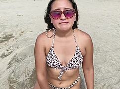 Stranger Spots Me at Beach, Lures to Apartment for Wild Dirty Fuck