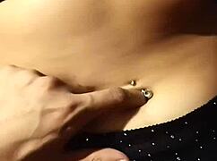 i relax deep into her soft belly button play