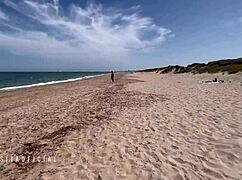 big-assed paisita makes wankers explode fulfilling beach fantasies