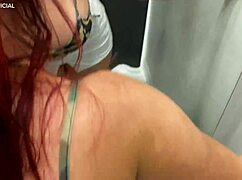 Salesgirl sneaks into my fitting room for a suck?