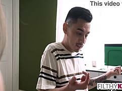 Slutty STEPMOM Teaches CREAMPIE Lessons Hard!