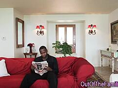 Stepdaughter teen receives facial in reality video